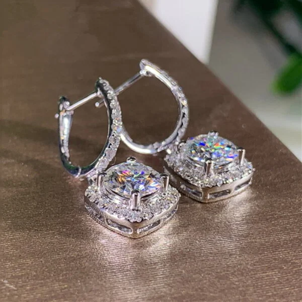 Elegantiški kvadratinės formos kabantys auskarai-6 Elegantiški kvadratinės formos kabantys auskarai-6