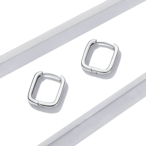 Sidabriniai kvadratinės formos auskarai-4 Sidabriniai kvadratinės formos auskarai-4