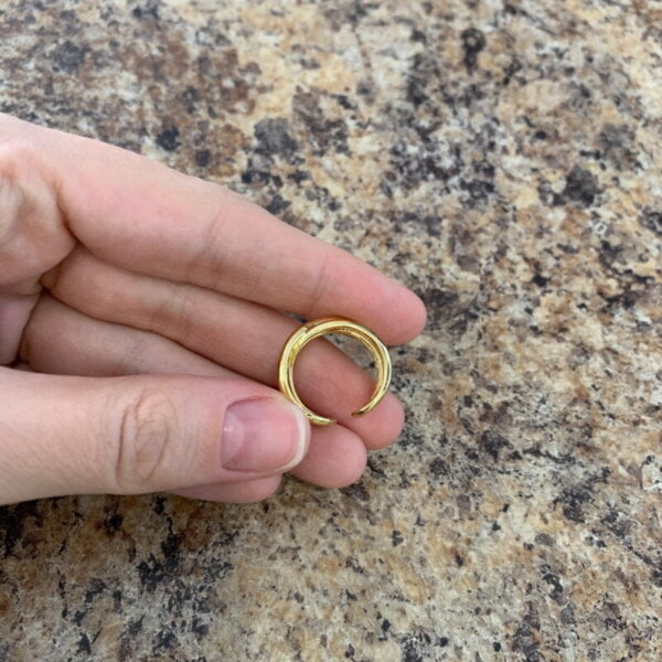 Sidabrinis elegantiškas persipinusių juostų žiedas-6 Sidabrinis elegantiškas persipinusių juostų žiedas-6