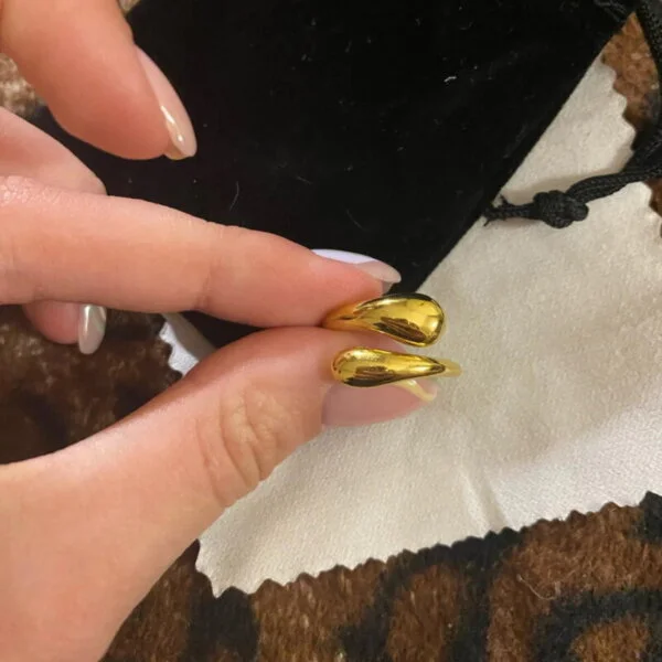 Sidabrinis korėjietiškas madingas žiedas-6 Sidabrinis korėjietiškas madingas žiedas-6