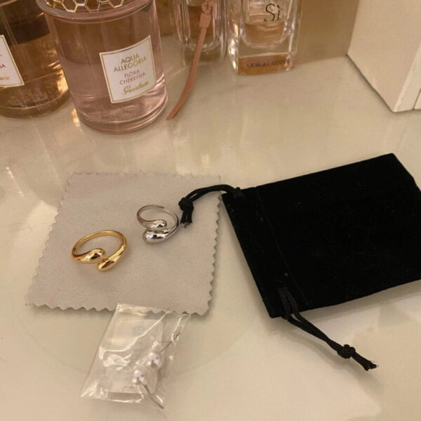 Sidabrinis korėjietiškas madingas žiedas-9 Sidabrinis korėjietiškas madingas žiedas-9