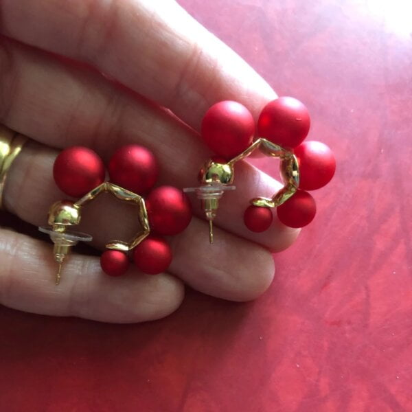 Elegantiški perlų auskarai-10 Elegantiški perlų auskarai-10