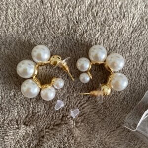 Elegantiški perlų auskarai-9