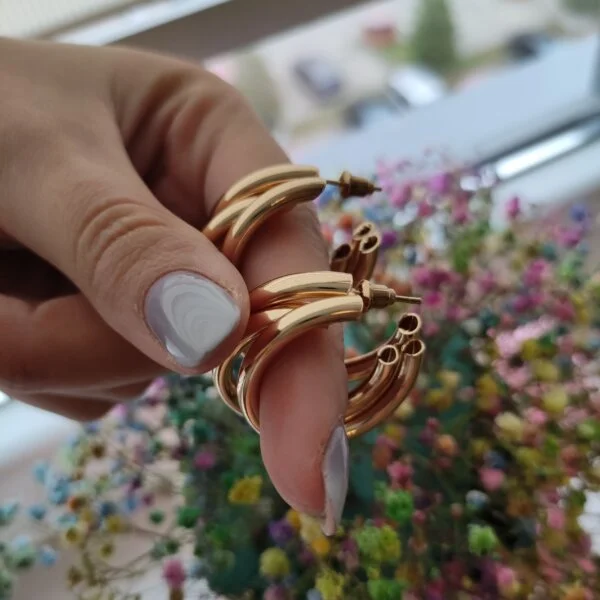 Unikalios formos auskarai Punk-8 Unikalios formos auskarai Punk-8