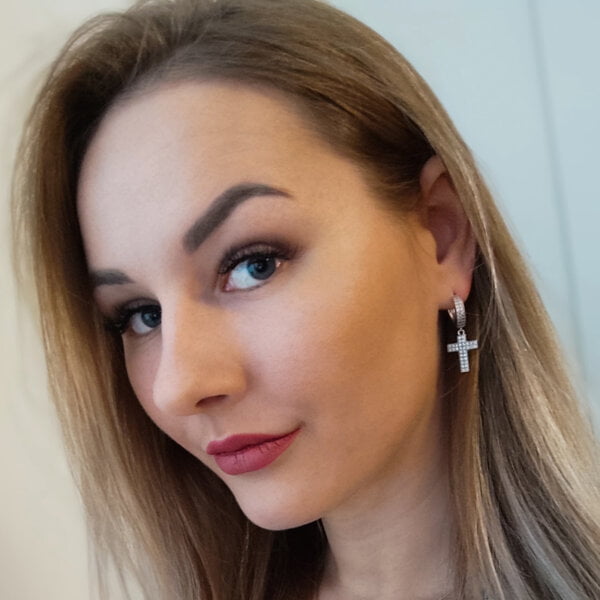 Auskarai-Kryžiukai-0 Auskarai-Kryžiukai-0